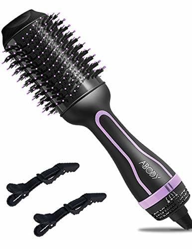 Beauty Cepillo Secador 1200W, Abody 4 en 1 Cepillo Secador de Pelo de