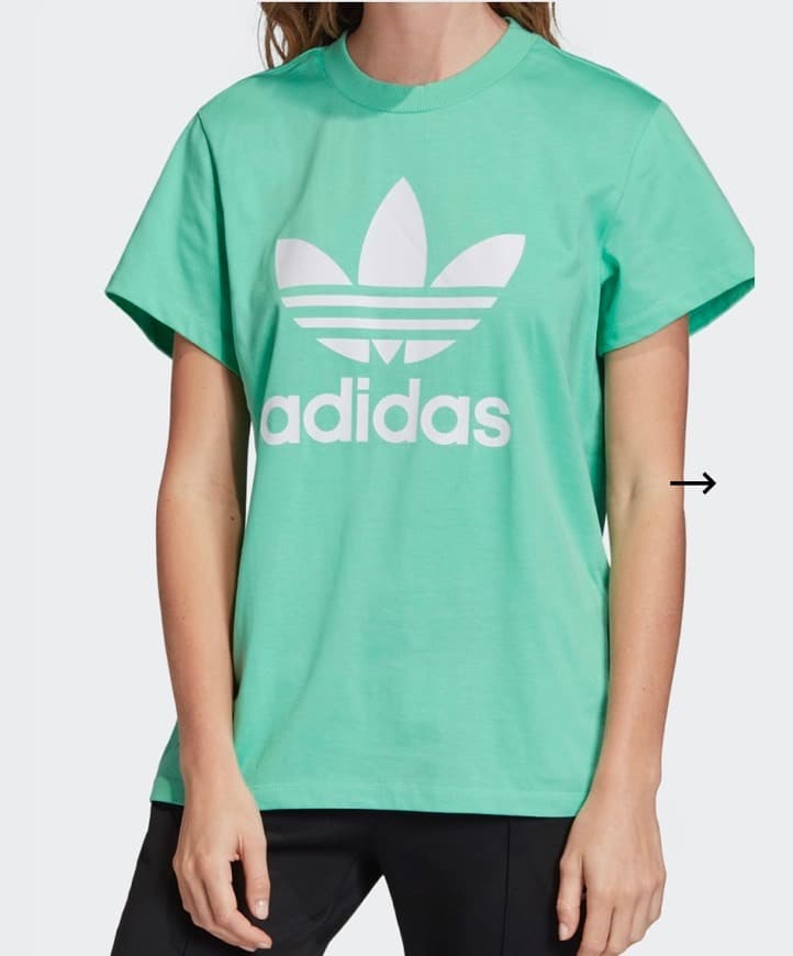 Product adidas Boyfriend Trefoil Tee - Green