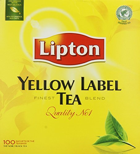 Producto Lipton Yellow Label Tea 100 Tea Bags