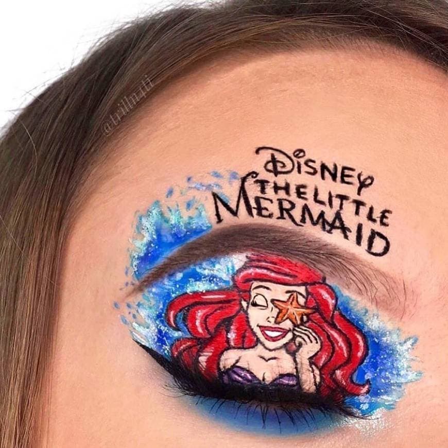 Fashion Ariel make up 