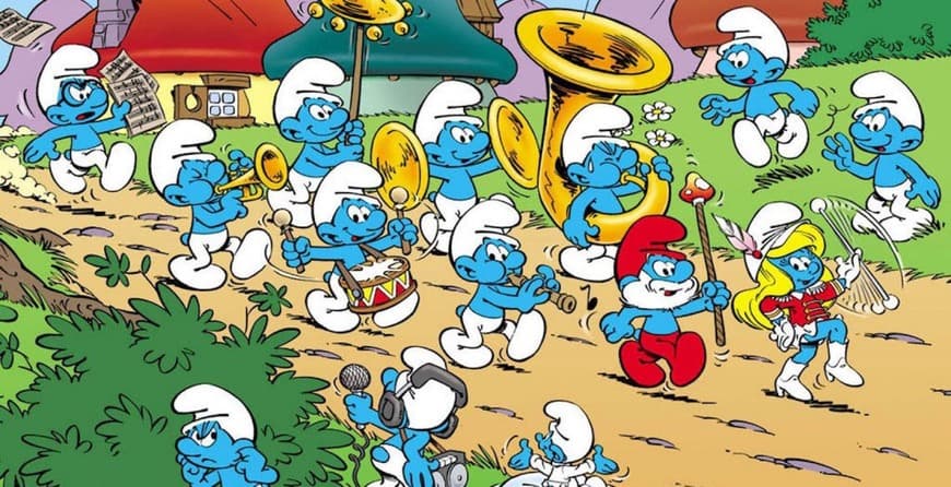 Fashion Os Smurfs