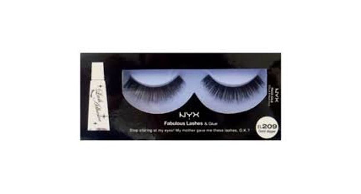 Beauty NYX Fabulous Lashes & Glue EL209 Oro