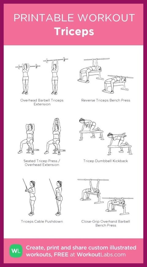 Fashion Treino de triceps