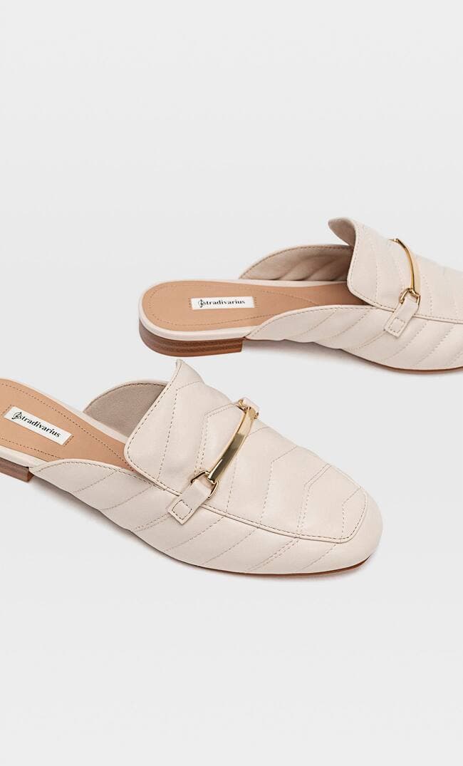 Fashion Mules acolchoados