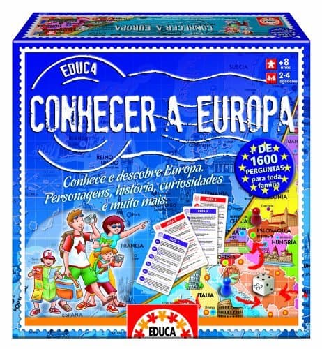 Producto Educa Borrás- Conhecer a Europa, en portugués