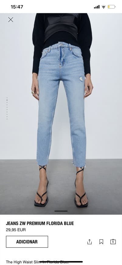 Moda High Waisted Slim - Zara