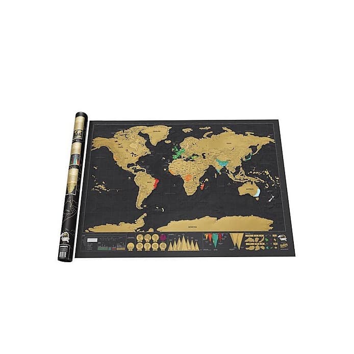 Product Luckies of London Mapa Mundo para Raspar