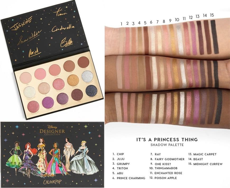 Belleza Colourpop Disney Designer Collection