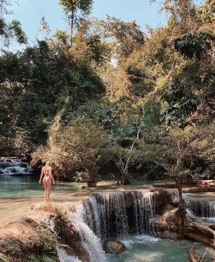 Place Kuang Si Waterfall