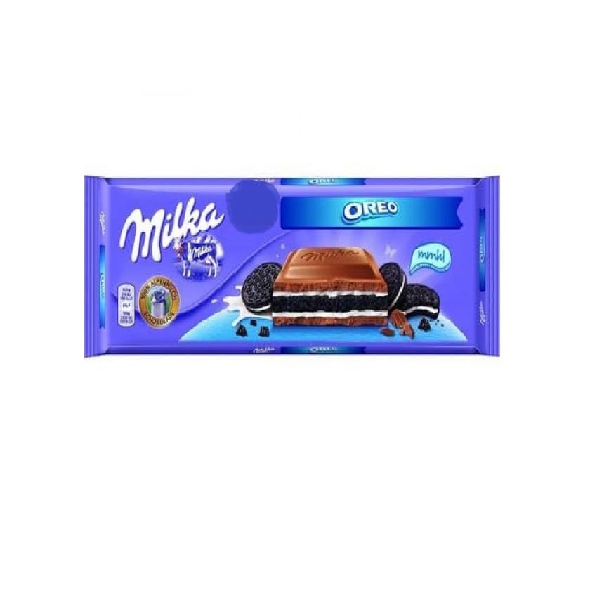 Producto milka de oreo 