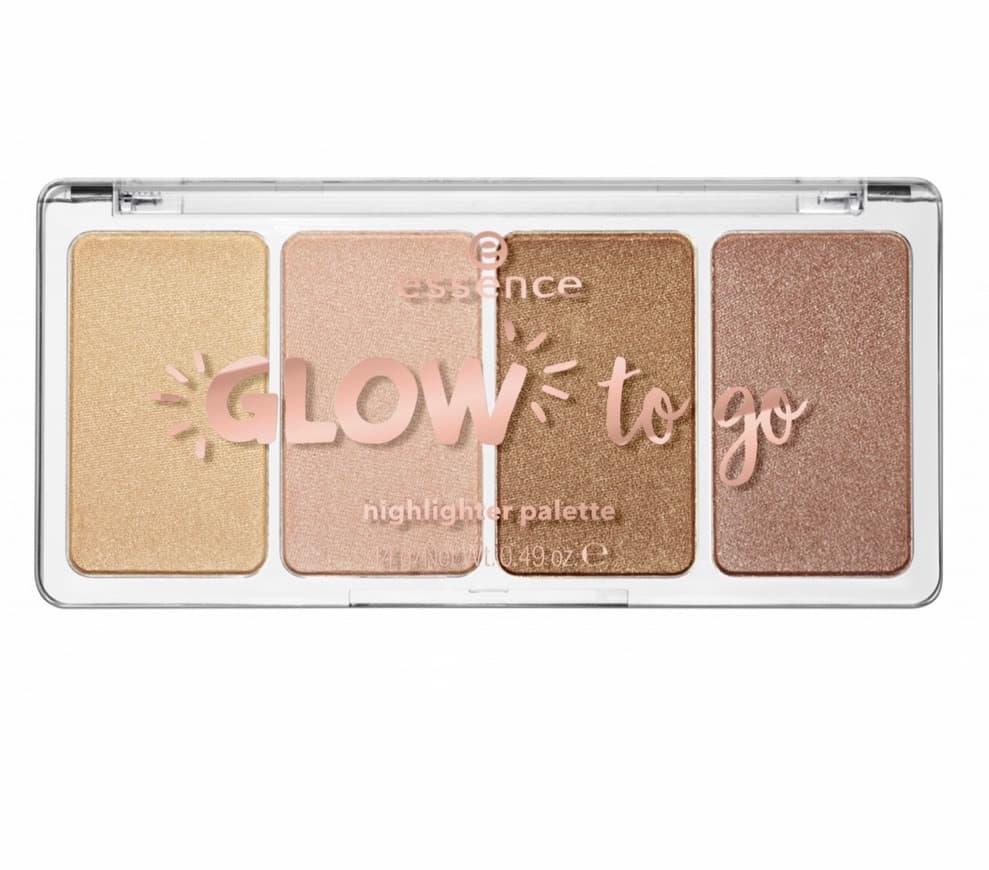 Moda essence glow to go highlighter palette 10