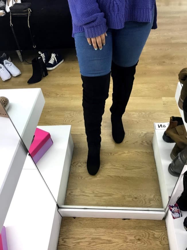 Fashion Zapatillas de Mujer Botas Altas con Cordones y Punta Redonda para Mujer