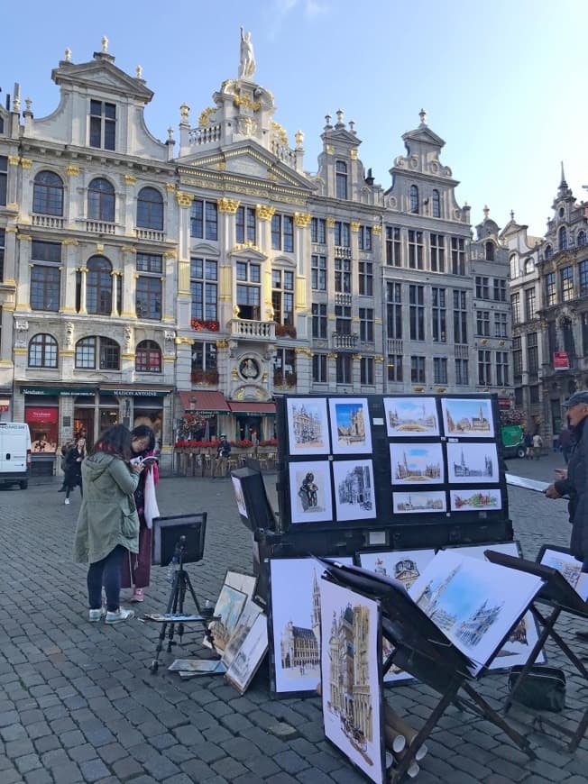 Lugar Grote Markt Brussel