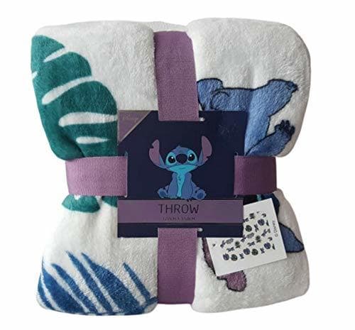 Product Manta de Viaje de Forro Polar con Licencia Oficial de Disney Stitch