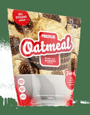 Moda Oatmeal com sabores Prozis 