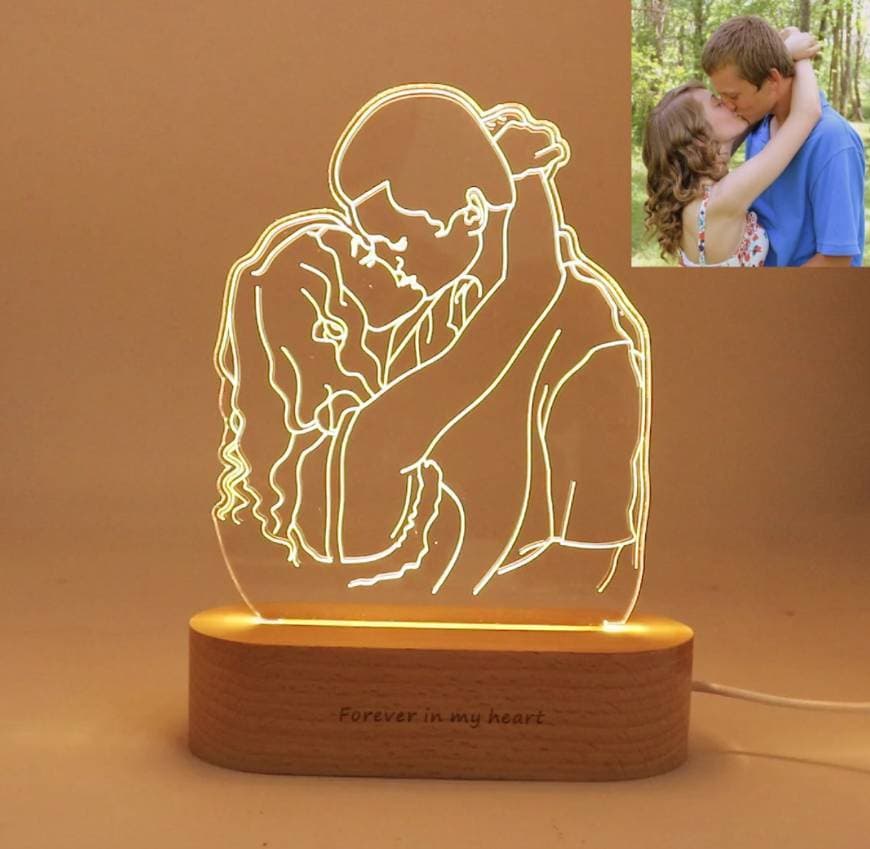 Producto Lâmpada Personalizada 3D