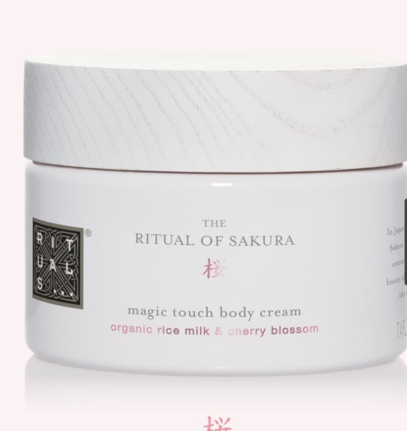 Producto 
THE RITUAL OF SAKURA
Body Cream