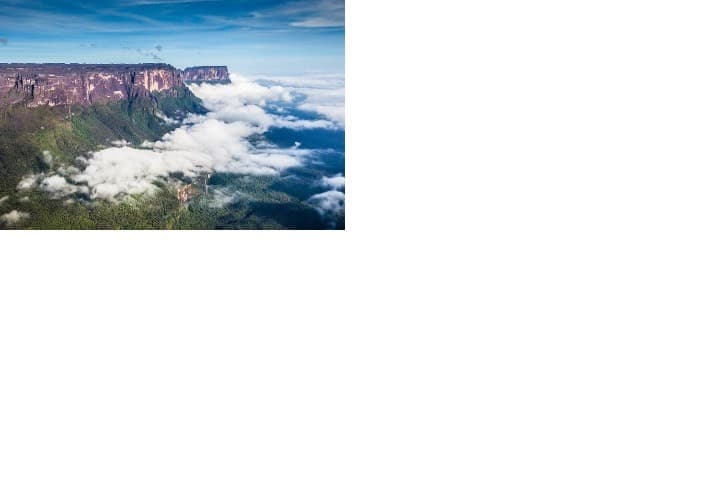 Lugar Monte Roraima, Venezuela, Brasil e Guyana