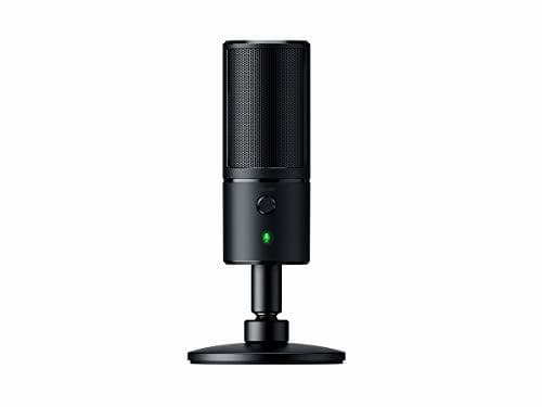 Electronic Razer Seiren X RZ19-02290100-R3M1 - Micrófono para transmisiones en Streaming con Condensador