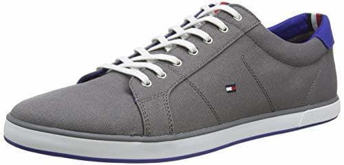 Fashion Tommy Hilfiger H2285ARLOW 1D, Zapatillas para Hombre, Gris