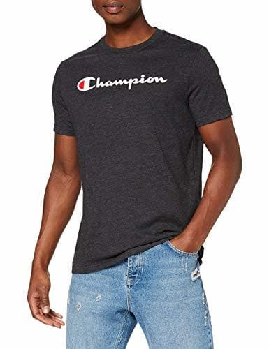 Fashion Champion Crewneck T-Shirt-Institutionals Camiseta Negro