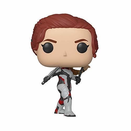 Game Funko- Pop Bobble: Avengers Endgame: Black Widow Marvel Viuda Negra Collectible Figure,