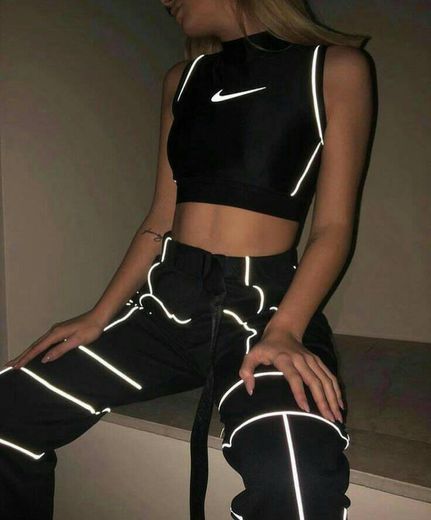 Moda Conjunto Preto da Nike