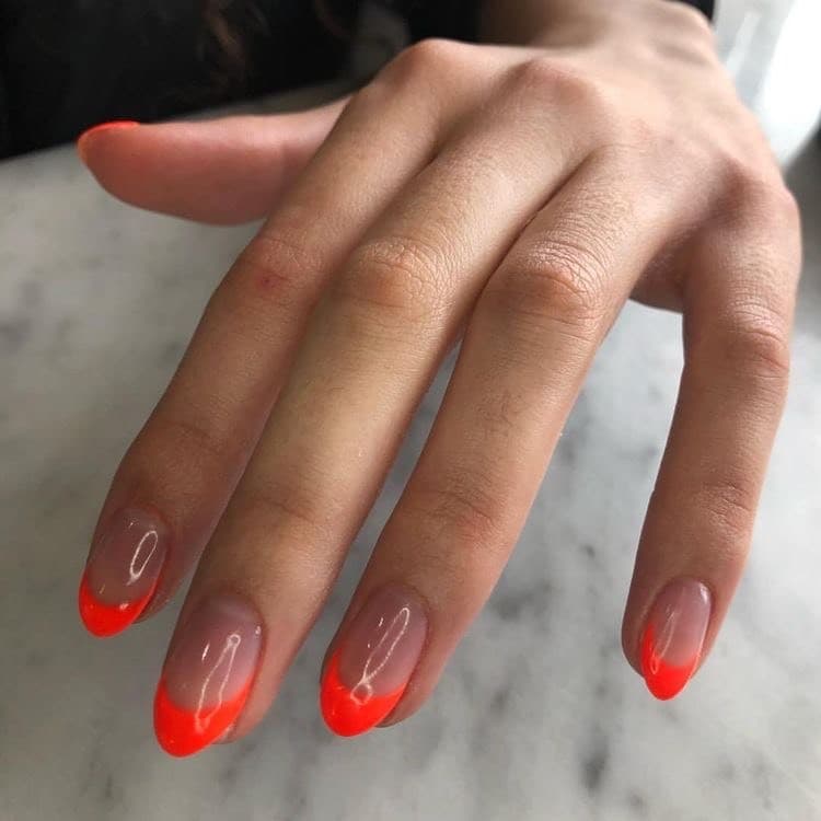 Moda NEON FRENCH TIP