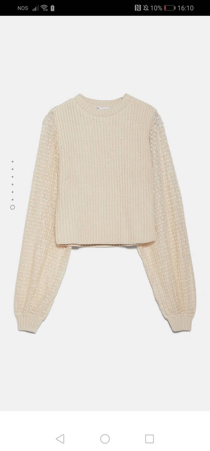 Fashion Sweater Combinada de Malha