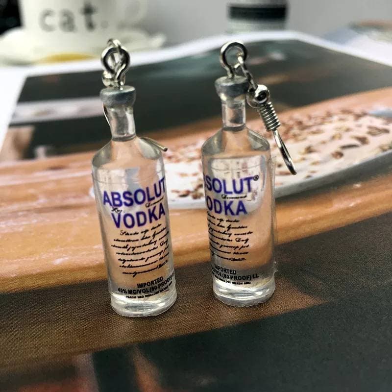 Fashion Brincos Vodka 