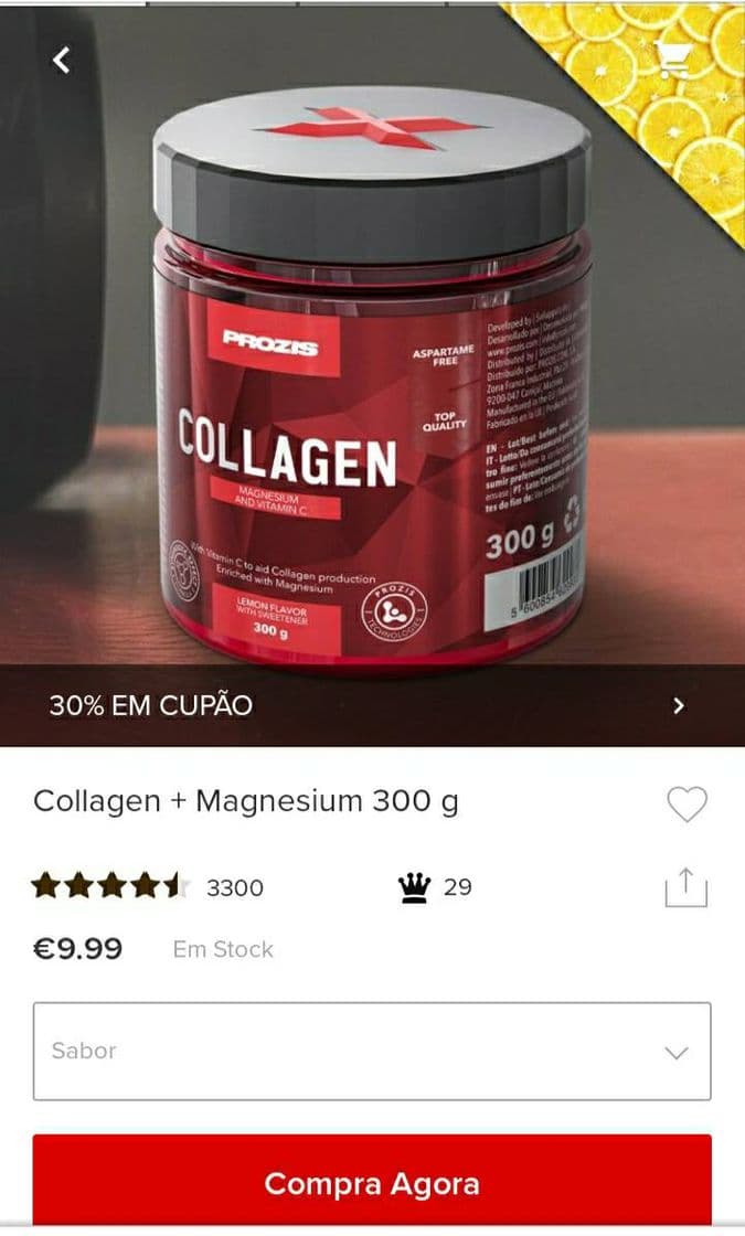 Producto Prozis Collagen