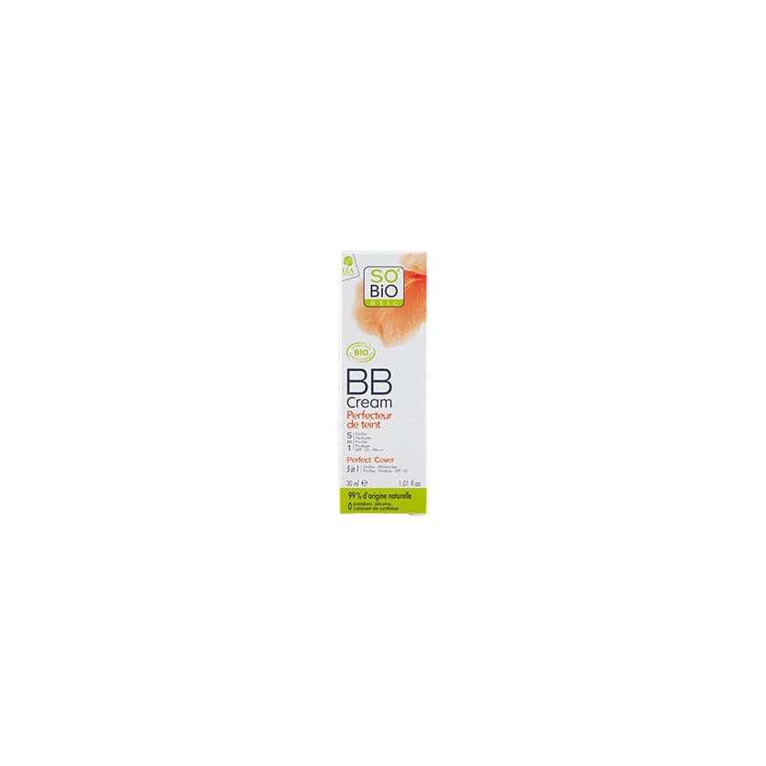 Beauty So'Bio ETIC Fundación BB Cream 05 de enero 02 de Luster Beige