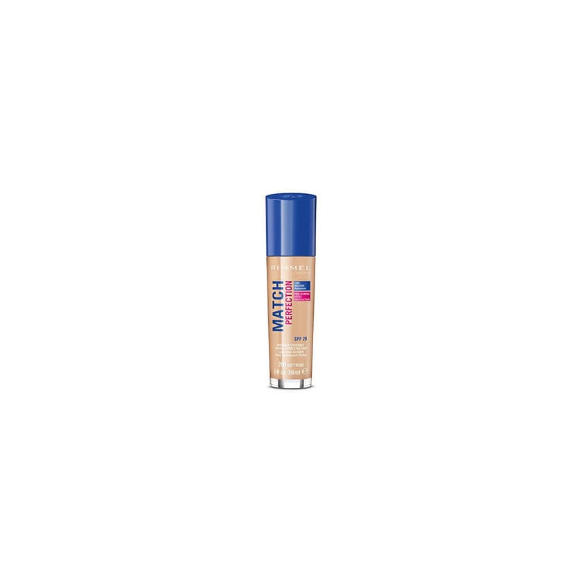 Beauty Rimmel London Match Perfection Foundation Base de Maquillaje Tono 200