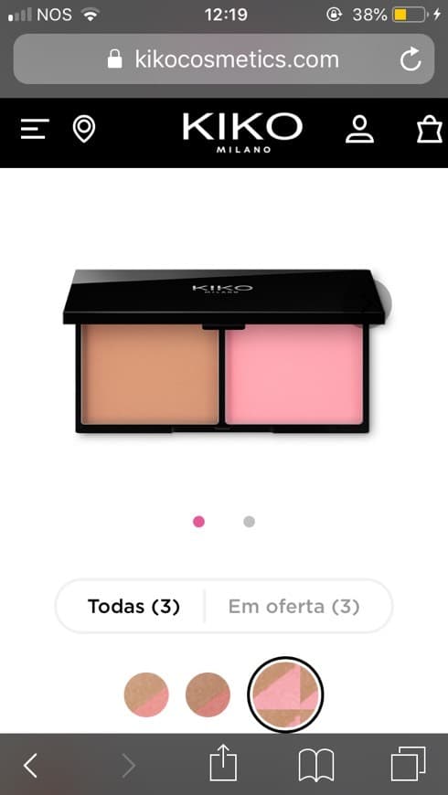 Producto Smart Bronze and Blush pallet 