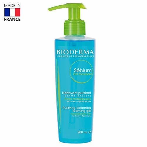 Belleza Bioderma Sebium Gel Moussant Nettoyant Purifiant 200 ml