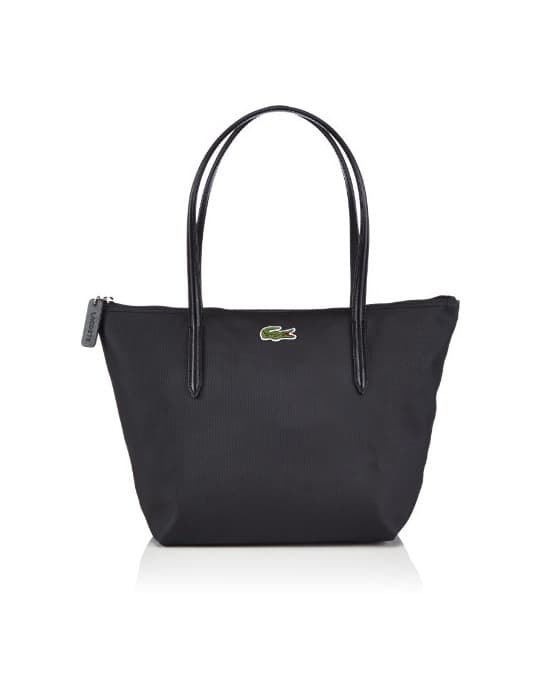 Moda Lacoste NF0946PO, Bolso de hombro para Mujer, Negro