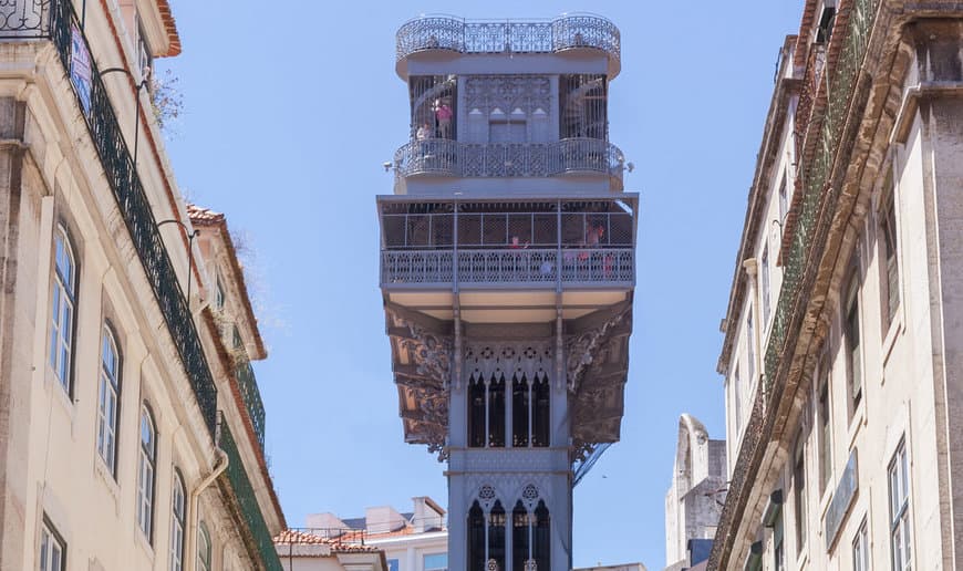 Lugar Elevador de Santa Justa