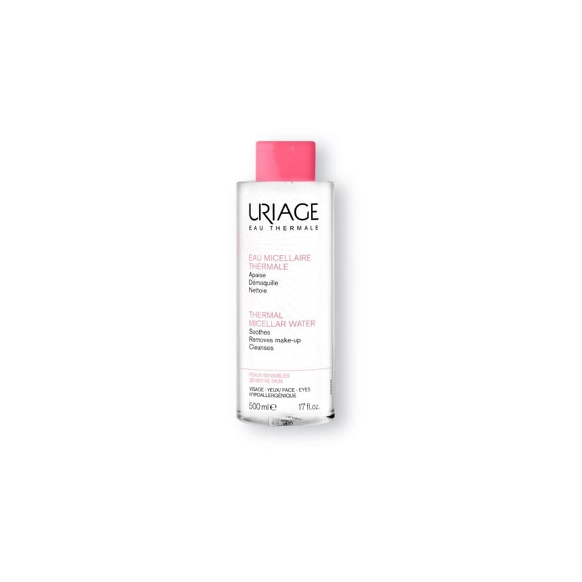 Belleza Uriage Agua Termal Micelar Desmaquillante Sin Perfume Pieles Intolerantes 500ml