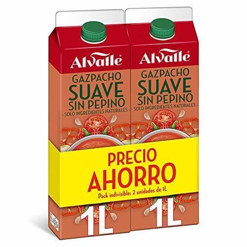 Product Molinera Gazpacho Tradicional y con Quinoa Sopas Frias - Paquete de 6