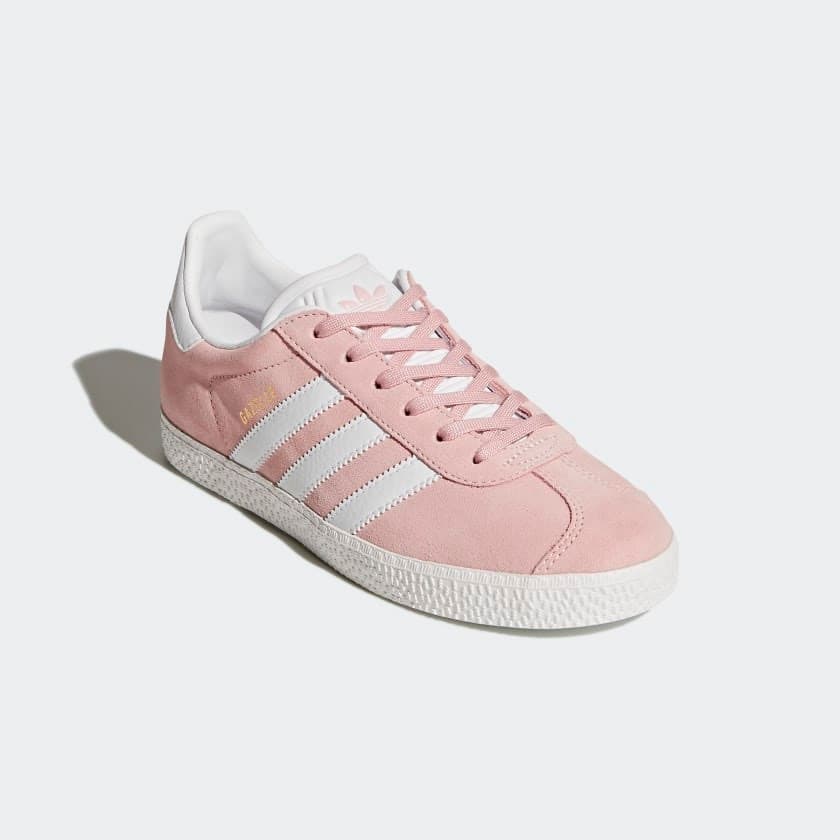 Moda Gazelle rosa 👟