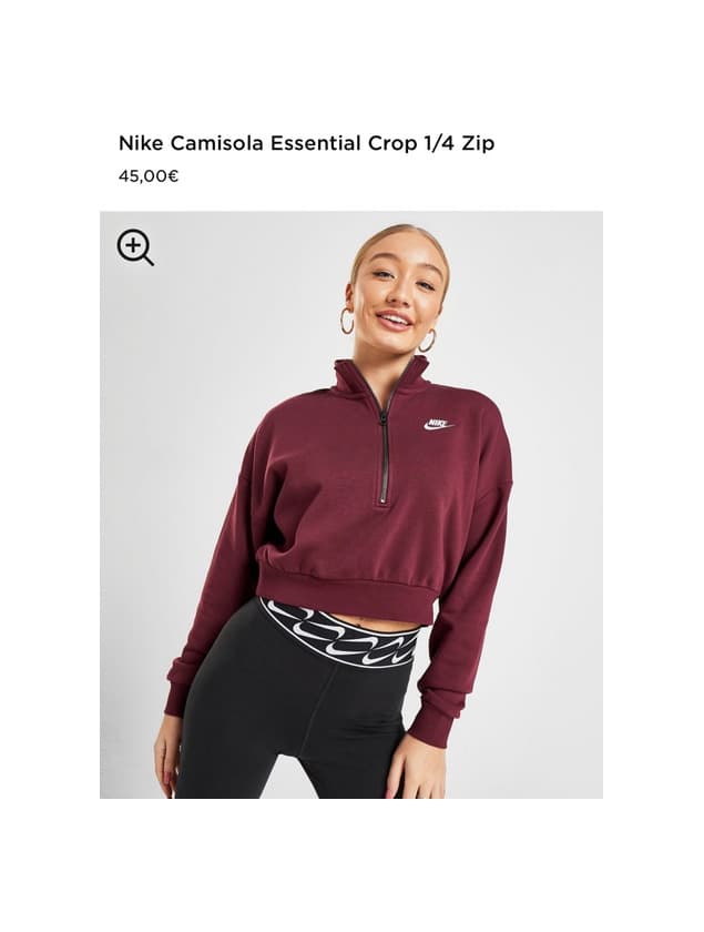 Producto Cropped Nike