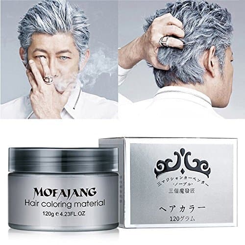 Product Plata coloreado pelo Cera peinado Crema Instant pelo Cera Cabello naturales gris