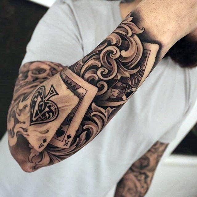 Moda Tatuagem masculina 