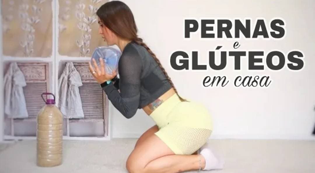 Moda Treino de pernas e glúteos em Casa - 06.04 - YouTube