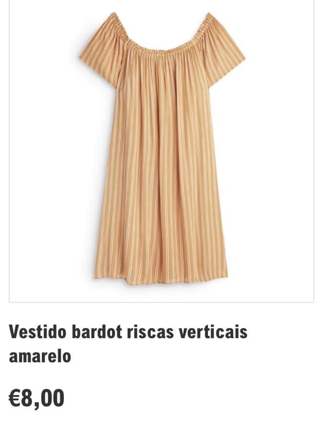 Fashion Vestido amarelo