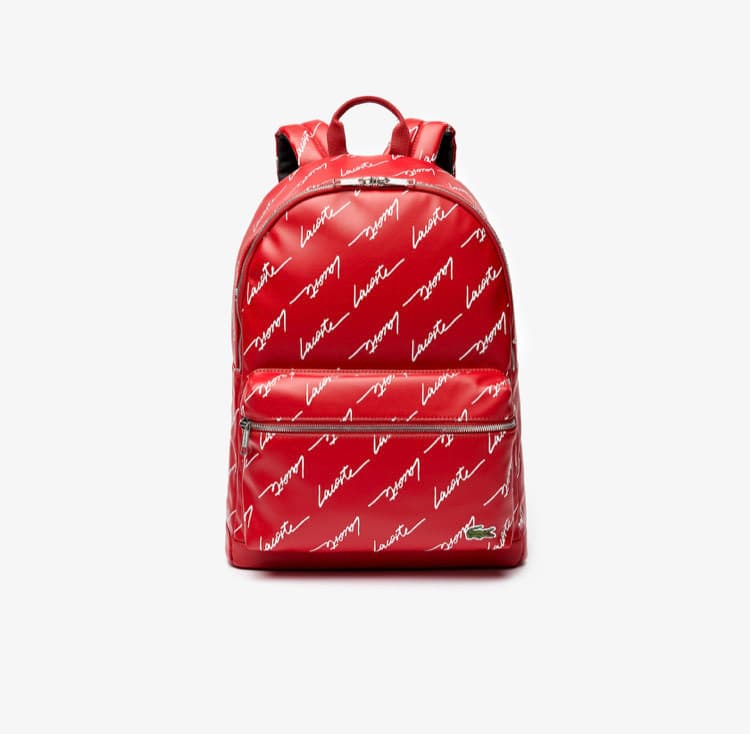 Product 
Mochila com fecho com zip com estampado de assinatura LIVE 