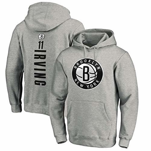 Fashion LXMR Baloncesto NBA Sudadera con Capucha 11# NBA Brooklyn Nets Kyrie Irving