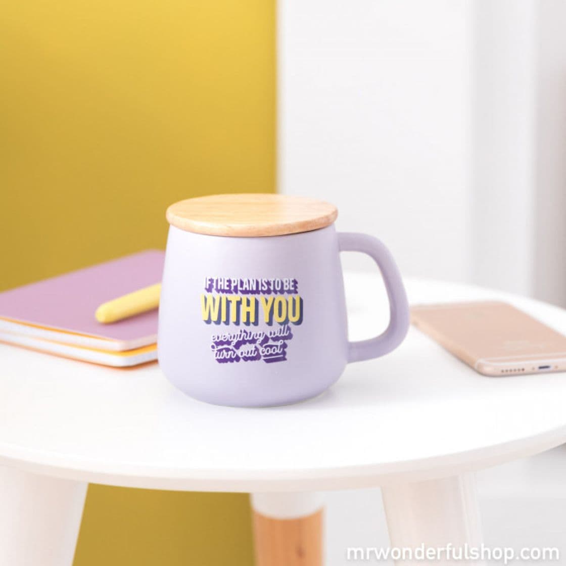 Fashion Mug - If the plan is to be with you, everything will turn out cool (ENG ...