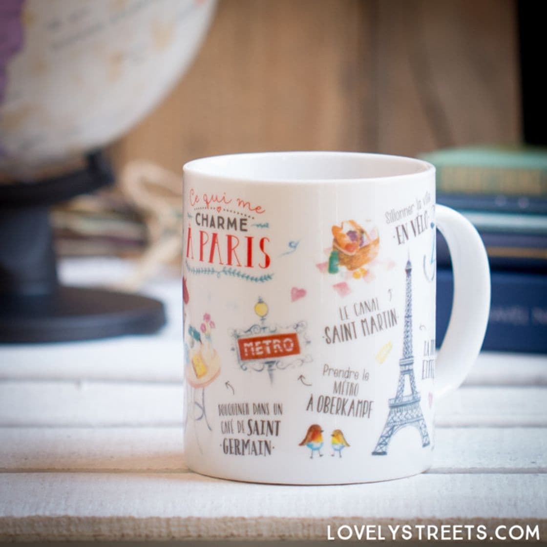 Fashion Caneca Lovely Streets - Ce qui me charme à Paris (FR) - Mr ...