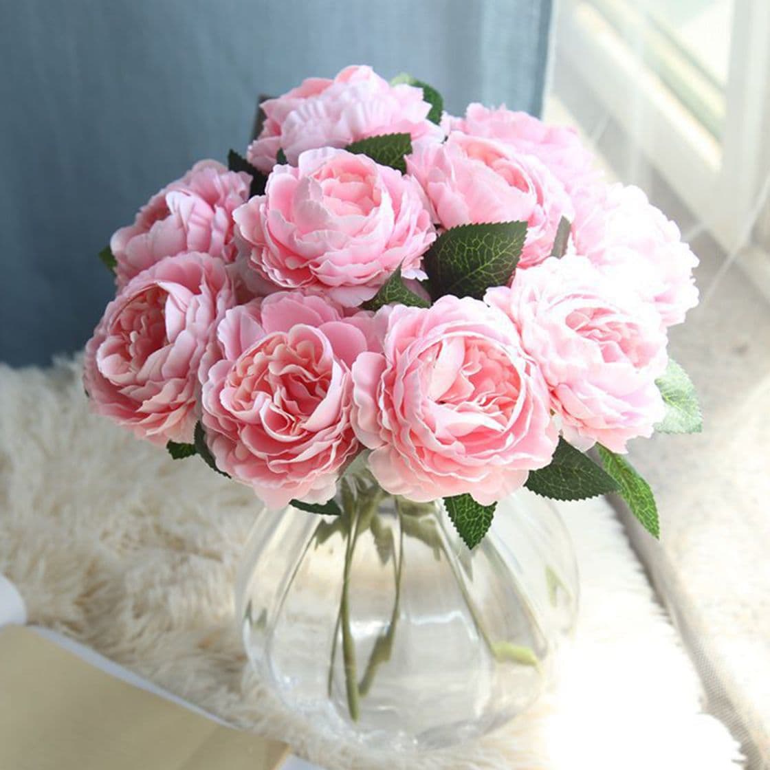 Fashion peony artificial artificial silk flowers for home decorativo